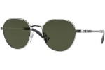 Okulary przeciwsłoneczne Persol PO2486S 111331 Okrągłe Srebrne