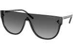 Okulary przeciwsłoneczne Michael Kors Aspen MK2151 30058G Pojedyncze | Shield Czarne