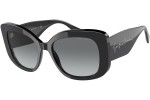 Okulary przeciwsłoneczne Giorgio Armani AR8150 500111 Kwadratowe Czarne