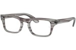 Okulary korekcyjne Ray-Ban Junior Burbank Jr RY9083V 3850 Prostokątne Szare