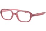 Okulary korekcyjne Ray-Ban Junior RY9074V 3877 Owalne Fioletowe