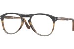 Okulary korekcyjne Persol PO9714VM 1135 Pilotki (Aviator) Czarne