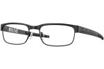 Glasses Oakley Metal Plate High Resolution Collection OX5038-11 Prostokątne Czarne