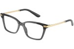 Okulary korekcyjne Dolce & Gabbana DG3345 3246 Prostokątne Czarne