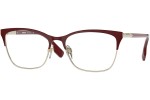 Okulary korekcyjne Burberry Alma BE1362 1292 Kocie oczy Czerwone