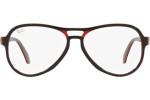 Okulary korekcyjne Ray-Ban Vagabond RX4355V 8136 Pilotki (Aviator) Czarne
