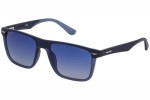 Okulary przeciwsłoneczne Police Gator 2 SPLE02 R22P Polarized Kwadratowe Niebieskie