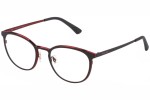 Okulary korekcyjne Police Apex 1 VPLB58 08HR Prostokątne Czerwone