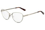 Okulary korekcyjne Love Moschino MOL551 3YG Kocie oczy Złote