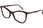 Okulary korekcyjne Saint Laurent SL478 JERRY 002 Kocie oczy Havana