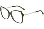 Okulary korekcyjne Jimmy Choo JC321 1ED Kwadratowe Zielone